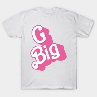 GBig Pink, Little big grand big reveal college sorority bid day T-Shirt